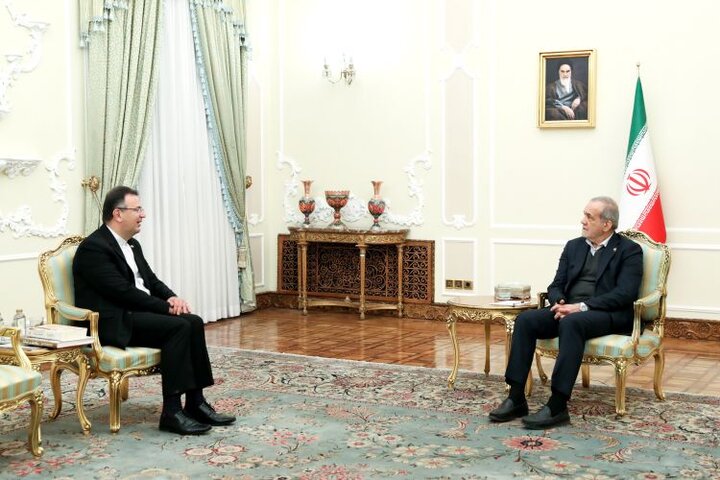تأکید پزشکیان بر ارتقای همگرایی ایران و گرجستان در معادلات نوین قفقاز