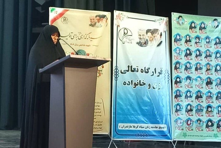 جعفری: زن مسلمان ایرانی الگوی هویت، عفاف و نقشآفرینی اجتماعی است