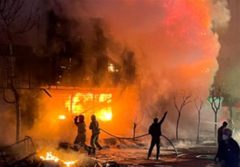 خسارت 2 همتی اغتشاشگران به شهر مشهد/شهادت 2 کارمند شهرداری