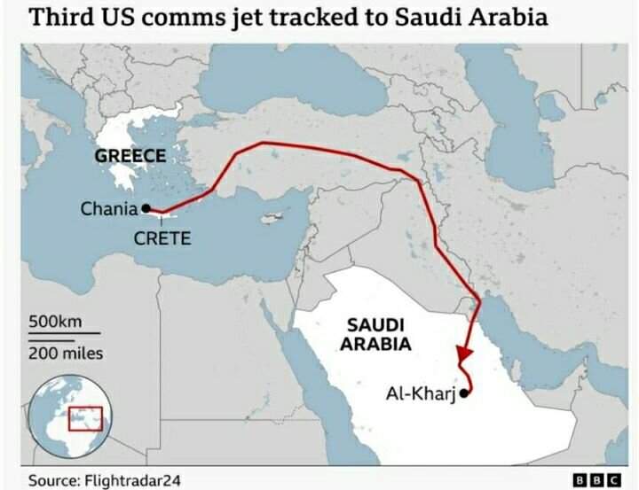 ورود مشکوک هواپیمای غول پیکر آمریکا به عربستان/ E-11A تغییر کاربری داد ورود مشکوک هواپیمای غول پیکر آمریکا به عربستان/ E-11A تغییر کاربری داد