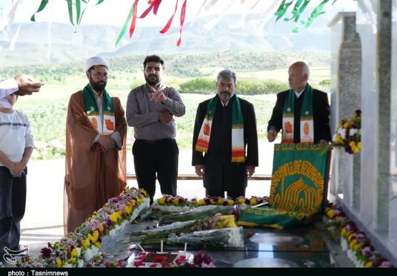 5 شهادت و یک زیارت/ کاروان رضوی در روستای انگز+ تصاویر