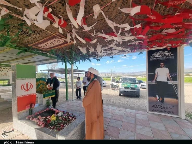 5 شهادت و یک زیارت/ کاروان رضوی در روستای انگز+ تصاویر استان لرستان , اخبار استان لرستان , اخبار خرمآباد , جنگ آمریکا و رژیم صهیونیستی علیه ایران ,