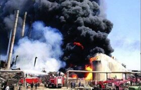آتشسوزی گسترده در یک پالایشگاه در آستانه افتتاح/ ماجرا چه بود؟