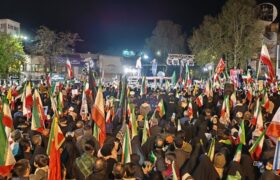 اجتماع مردم «ایرانشهر» در پنجاه و دومین شب از شهادت قائد امت