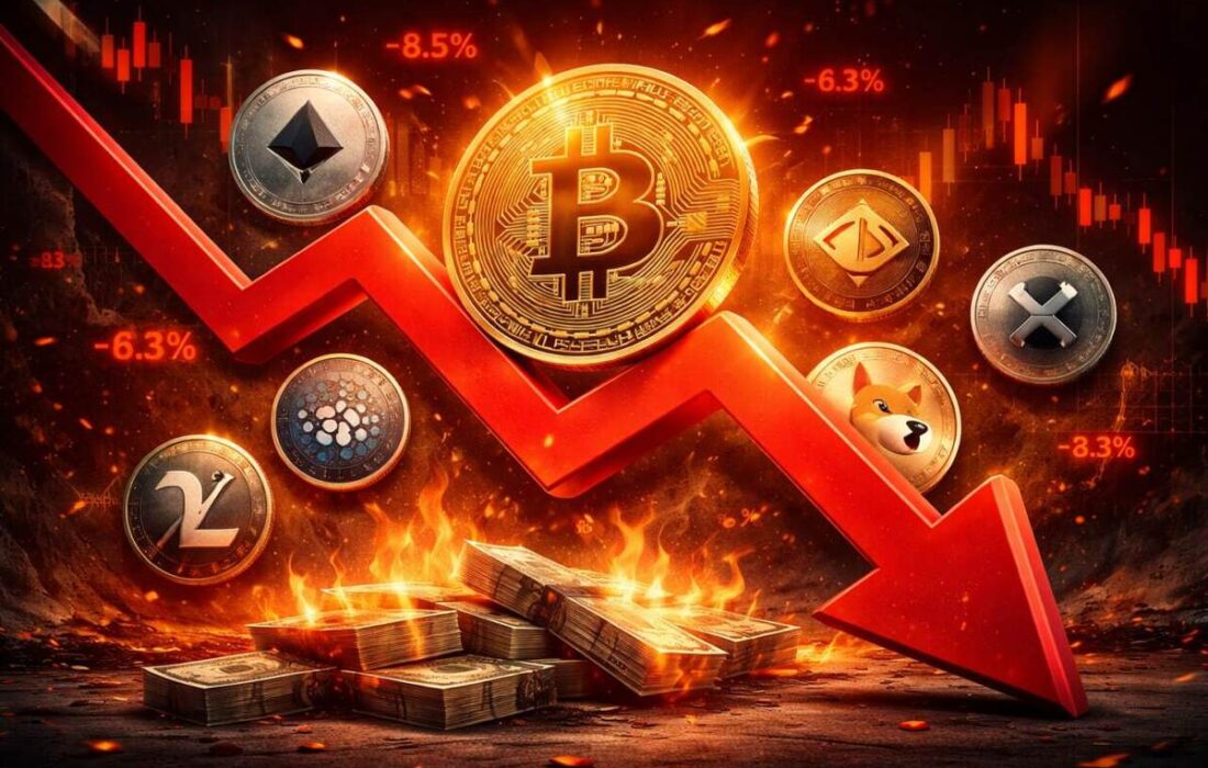 افت قیمت بیتکوین و فشار فروش در آلتکوینها