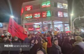 اوج خروش مردمی در میدان مشگین شهر