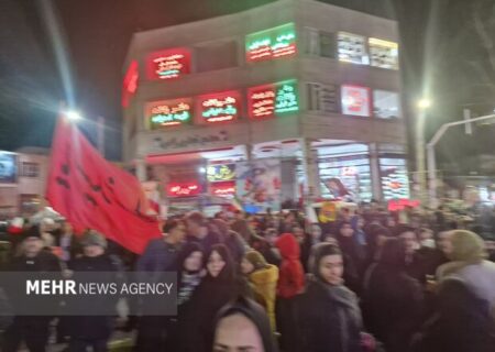 اوج خروش مردمی در میدان مشگین شهر