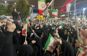 تداوم حضور فومنیها در شب پنجاه و هفتم