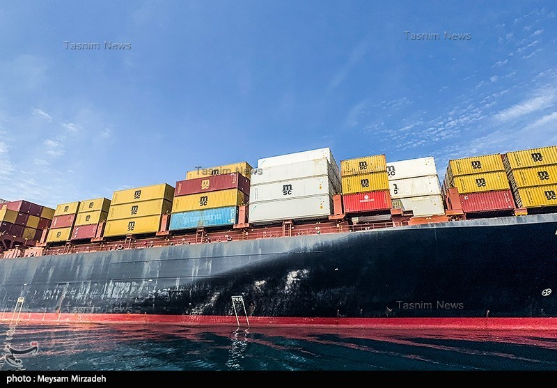 تصاویر جدید تسنیم از توقیف 2 کشتی کانتینربر اسرائیلی خلیج فارس , جنگ آمریکا و رژیم صهیونیستی علیه ایران ,