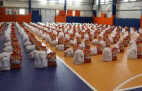 توزیع ۵۲۰ بسته معیشتی در بیرجند