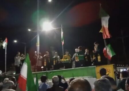 حضور خادمان حرم امام رضا(ع) در شبهای مقاومت تربت حیدریه