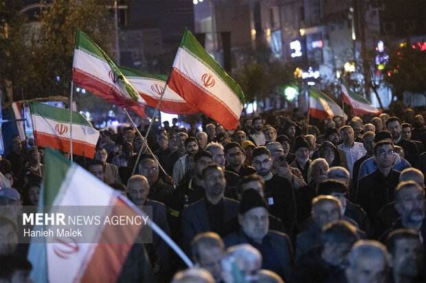 حضور پرشور مردم کردکوی در پنجاهوهفتمین اجتماع شبانه