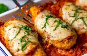 دستور تهیه چیکن پارمزان ایتالیایی خوشمزه و ترد