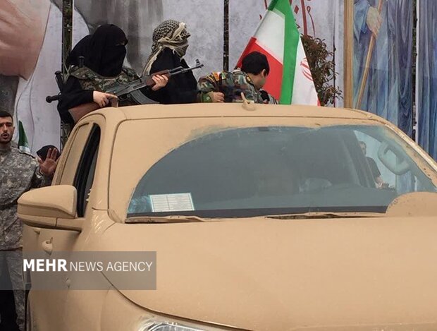 روایت مهر از رژه بانوان گیلانی در رژه «دختران جانفدا» روایت مهر از رژه بانوان گیلانی در رژه «دختران جانفدا»