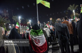 رونمایی از نماهنگ نفسم ایران در تجمع شبانه رشت