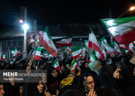 میدانداری مردم گرگان در شبهای همبستگی