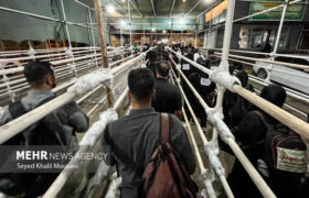 پایانه مرزی شلمچه به رغم بمباران دشمن به خدماترسانی ادامه میدهد