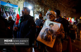 پنجاه و هفتمین موج حضور مردم اسفراین در میدان