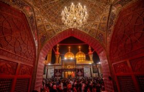 برگزاری مراسم عزاداری سالروز شهادت امام جواد (ع) در کاظمین+ تصاویر
