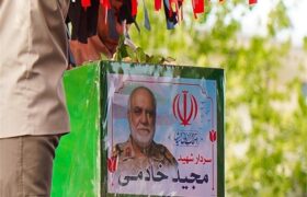 برگزاری مراسم چهلم شهید خادمی در حرم مطهر شاهچراغ(ع)