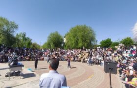 برگزاری همایش پیادهروی خانوادگی و دانشآموزی در مراغه