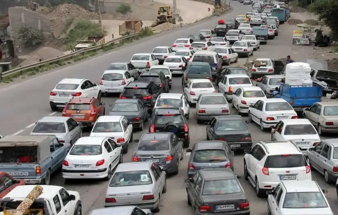 ترافیک سنگین خودرویی در جاده چالوس و هراز/ اطلاعیه مهم پلیس راهور برای مسافران