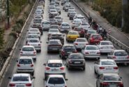 ترافیک سنگین در خروجیهای پایتخت/ اعلام آمادهباش راهداری استان تهران