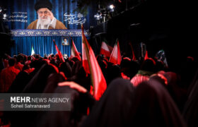 میثاق فعالان حوزه بین الملل در سوگواری رهبر شهید