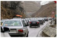 آخرین وضعیت ترافیکی و جوی محورهای مواصلاتی کشور / ترافیک سنگین در این محورها گزارش شده است