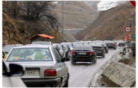 آخرین وضعیت ترافیکی و جوی محورهای مواصلاتی کشور / ترافیک سنگین در این محورها گزارش شده است