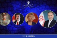 تماسهای عراقچی با وزرای خارجه انگلیس، ترکیه و فرمانده ارتش پاکستان