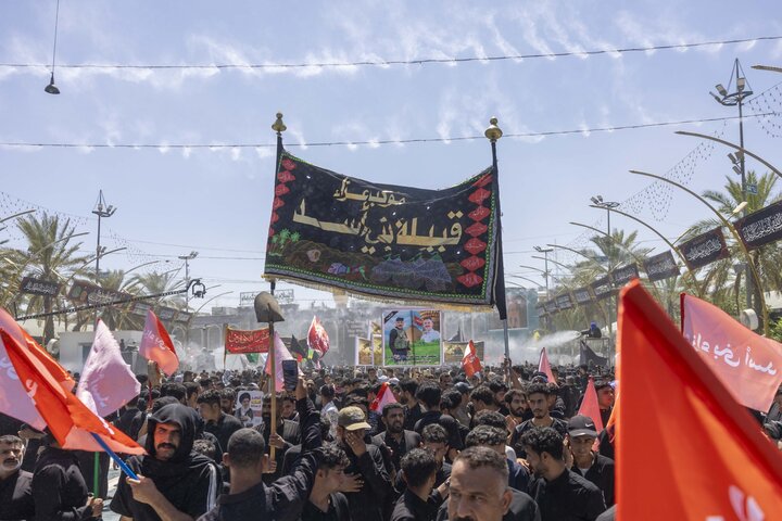 دسته زنان قبیله بنیاسد به کربلا رسید دسته زنان قبیله بنی اسد به کربلا رسید