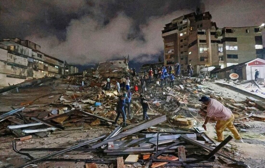شمار جانباختگان زلزله ونزوئلا نجومی شد / واشنگتن دستور معافیت تحریمی بشردوستانه به کاراکاس داد