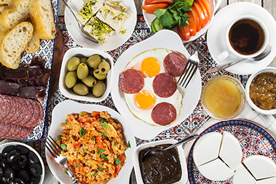 آشنایی با صبحانه های ترکی،معرفی صبحانه های ترکی صبحانه ترکی, شناخت صبحانه ترکی
