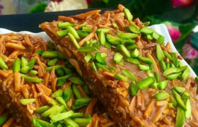طرز تهیه سوهان عسلی