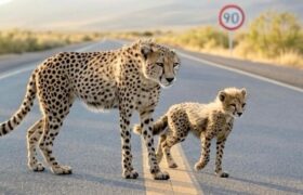 ظهرابی: تولههای گمشده یوزپلنگ هلیا در میاندشت شناسایی شدند