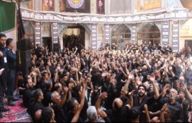 عزاداری سنتی کاشانیها روز تاسوعا در تیمچه امینالدوله+تصاویر