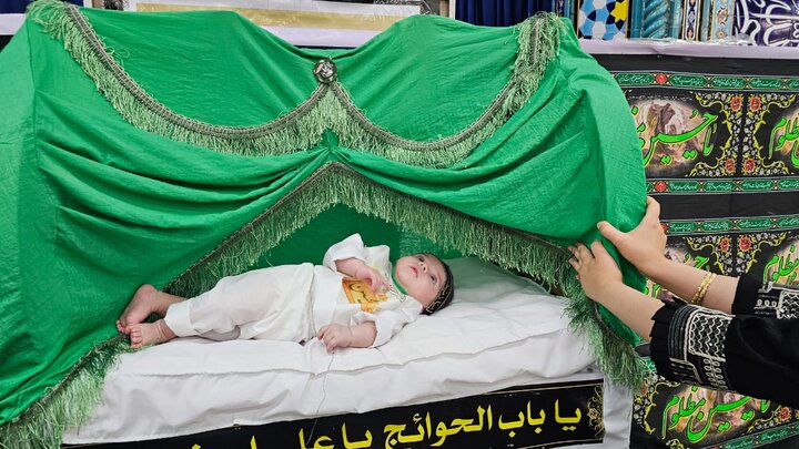 همایش شیرخوارگان حسینی در دیر برگزار شد همایش شیرخوارگان حسینی در دیر برگزار شد