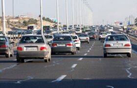 وضعیت ترافیک معابر و بزرگراههای شهر تهران شنبه ۶ تیر ۱۴۰۵