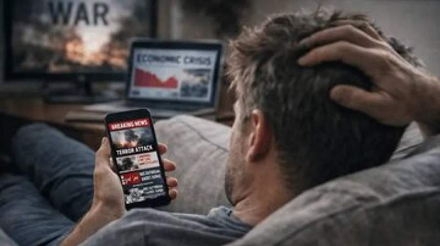 چرا مغز ما از اخبار بد خسته میشود؟