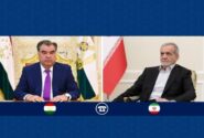 گفتگوی تلفنی روسای جمهور ایران و تاجیکستان
