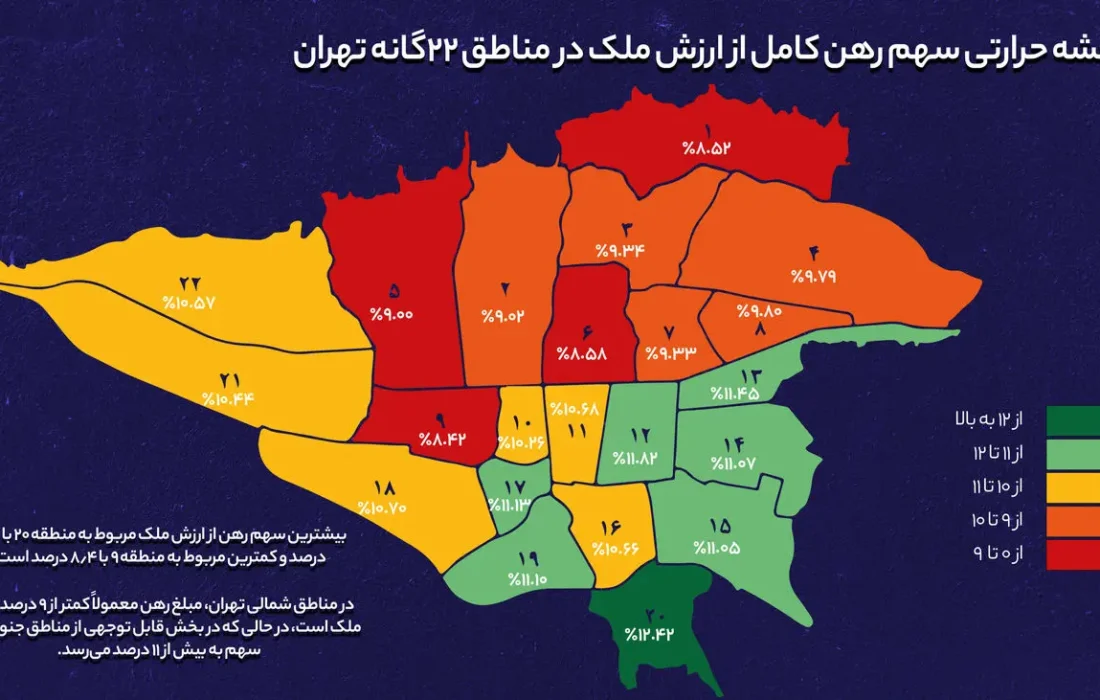 سرمایهگذاری در کدام منطقه تهران سود بیشتری از اجاره میدهد؟