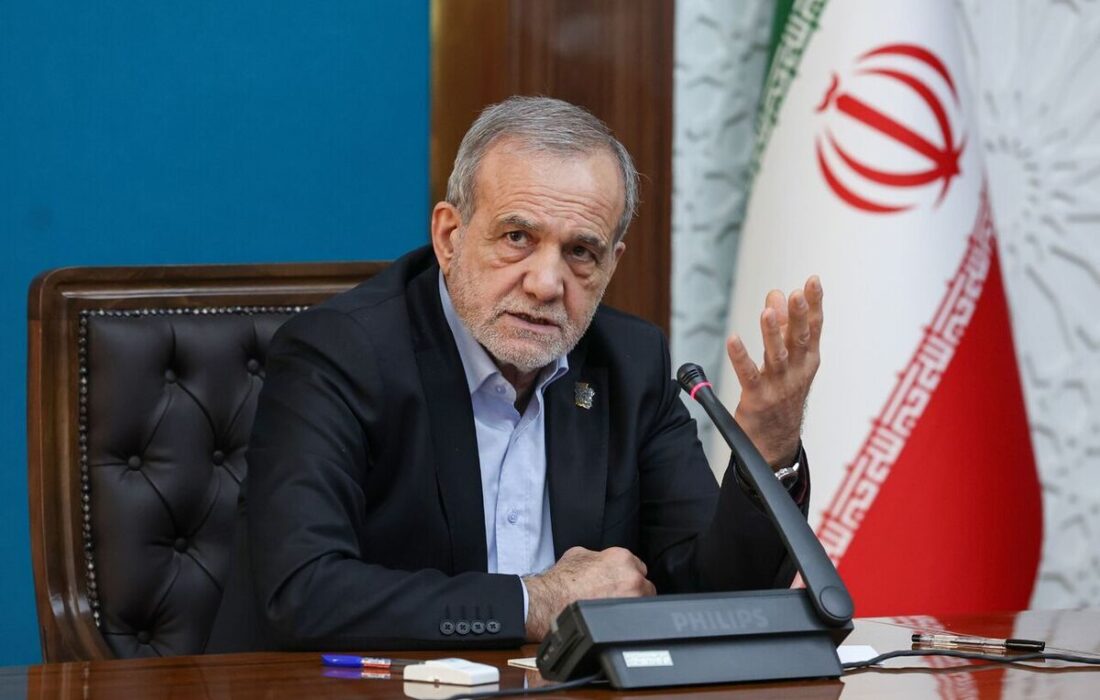 مسعود پزشکیان وارد نجف شد