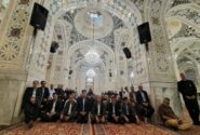 تجدید میثاق مدیران نظام سلامت با آرمانهای رهبر شهید در جوار حرم رضوی