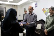 مسئولان دشتی با خانواده خبرنگار فقید شهرستان دیدار کردند
