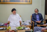 رئیس سازمان سینمایی با نماینده آیتالله سیستانی دیدار کرد