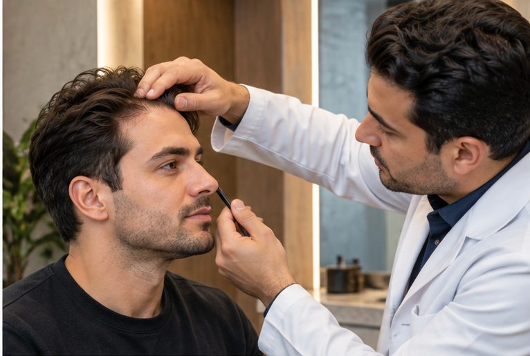 پروتز مو طبیعی؛ از انتخاب و طراحی تا نگهداری و ترمیم چه چیزهایی نتیجه را تعیین میکنند؟ مشاوره تخصصی برای طراحی خط رویش و انتخاب پروتز مو