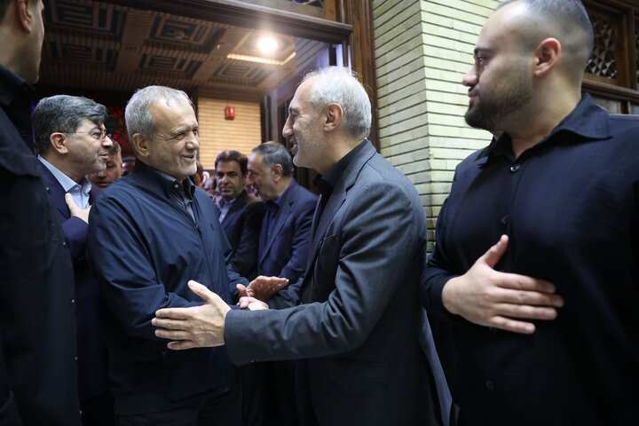 حضور رئیسجمهور در مراسم ختم مادر رئیس سازمان برنامه و بودجه