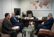 دیدار سفیر ایران در جمهوری آذربایجان با وزیر کشور