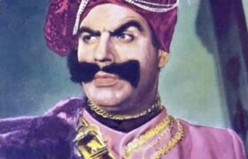 هیبت ناصر ملکمطیعی در نقش شاه عباس صفوی؛ سال ۱۳۴۵ / عکس